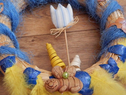Skořápky na seně - modrá nálada — foto 3