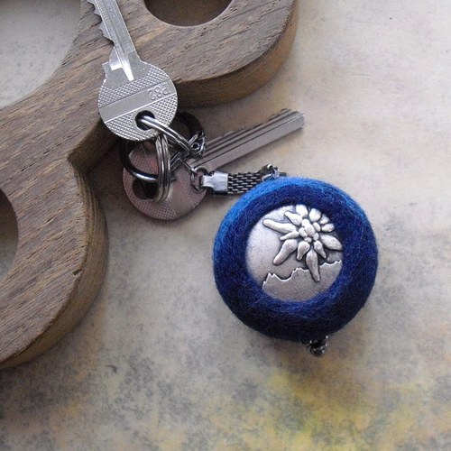 Button s protěží ... přívěšek — foto 2