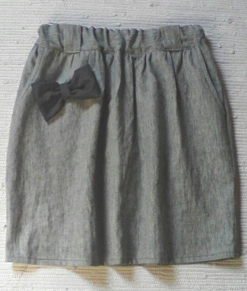 Lněná sukně — foto 2