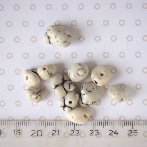 Skleněné kamínky, 11 kusů — foto 2