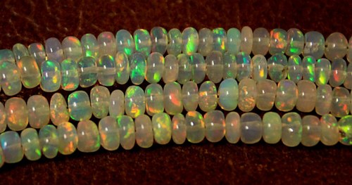 Ethiopský drahý opál 2-3mm - 1ks — foto 2