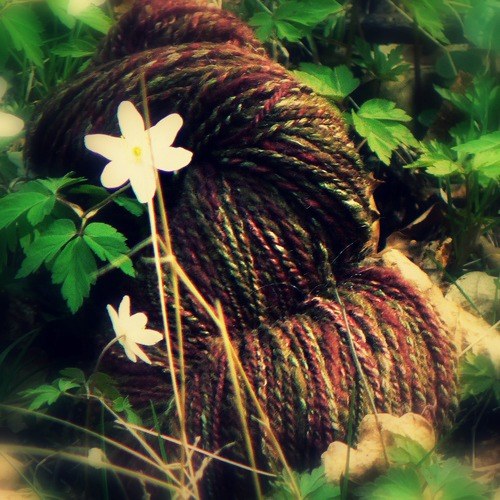 Plody lesa - ručně předená — foto 2