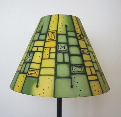 Lampa zelená mozaika — foto 4