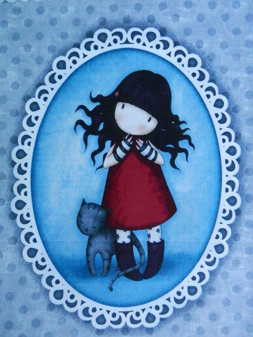 Látkový panel - Dívka 1 — foto 2