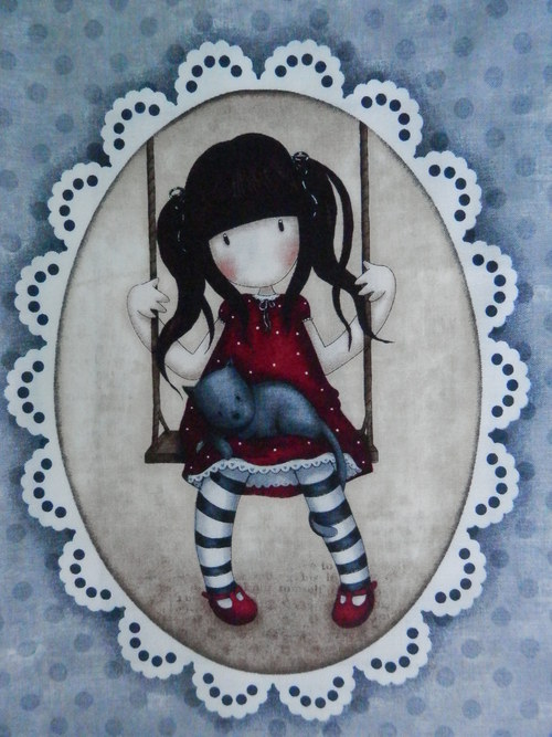 Látkový panel - Dívka 5 — foto 2