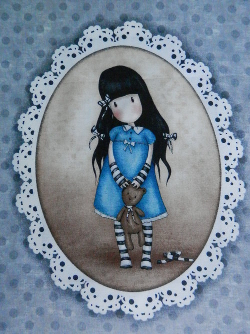 Látkový panel - Dívka 8 — foto 2
