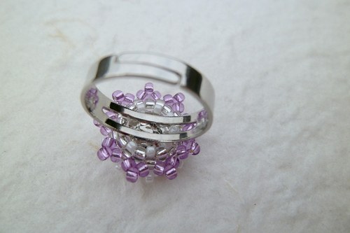 Swarovski prstýnek "Violet" - dětský! — foto 4