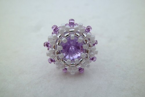 Swarovski prstýnek "Violet" - dětský! — foto 5