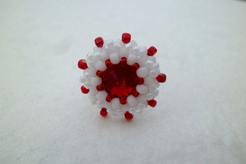Swarovski prstýnek "Siam" - dětský! — foto 2