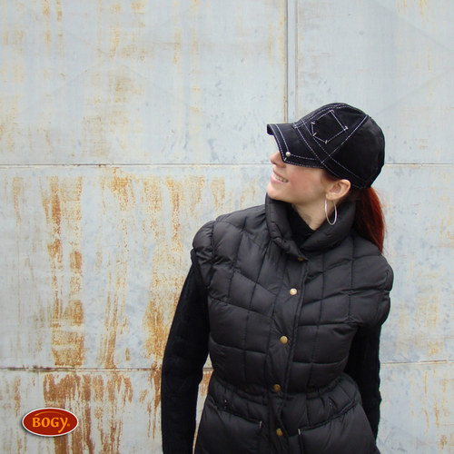 Unisex manšestrová kšiltovka černá — foto 6