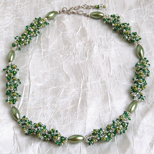 Náhrdelník green/silver — foto 5