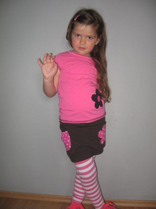 Sukýnka hnědá — foto 2