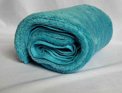 Wellsoft deka 100*100cm: tyrkys — foto 2