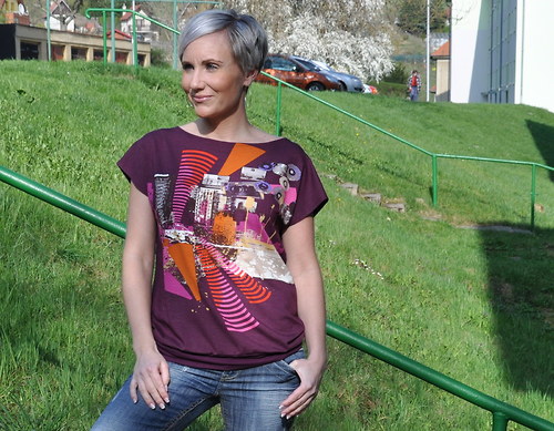 Fialkové triko — foto 5
