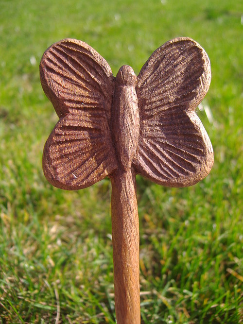 Jehlice do vlasů (motýlek) — foto 3