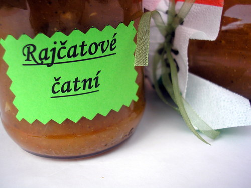 Rajčatové čatní — foto 2