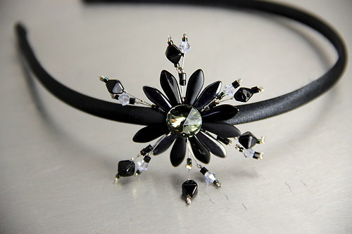 Čelenka : " Spring in black " — foto 3