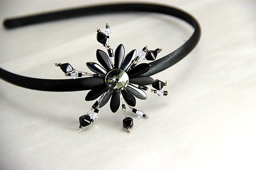 Čelenka : " Spring in black " — foto 4