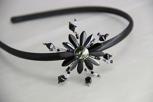 Čelenka : " Spring in black " — foto 5