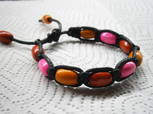 Náramek Shamballa barevný — foto 2