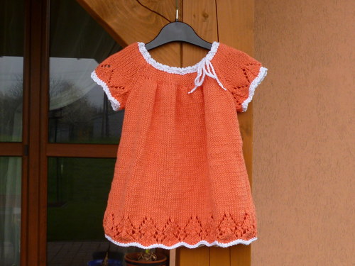 Šatičky/tunička, pomerančové... — foto 2