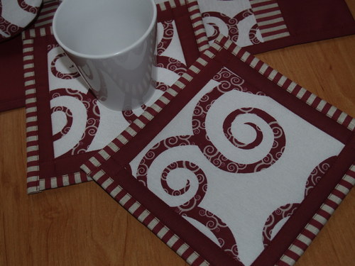 Prostírání pod hrníčky- Cherry — foto 2