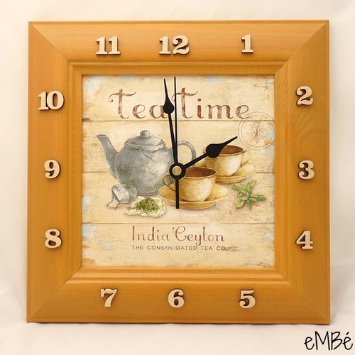 Hodiny - Tea time — foto 2