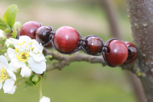 Blíž k přírodě.. Náramek shamballa/makramé — foto 2