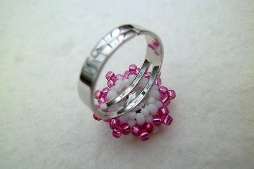 Swarovski prstýnek "Fuchsia" dětský! — foto 3