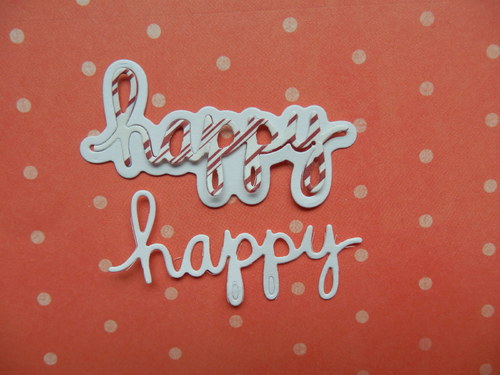 Výseky anglická slova HAPPY — foto 3