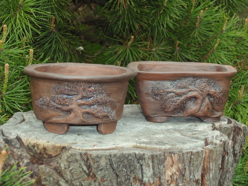 Bonsai miska malá kulatá — foto 2