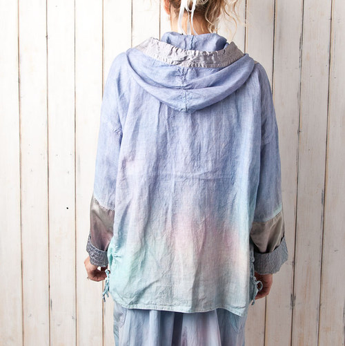 Lněný kabátek - vel.L — foto 6