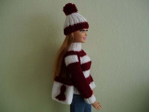 Kulich pro Barbie (3)-bordó — foto 5