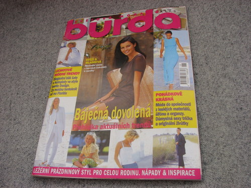 Burda - červen 1999, střihová příloha — foto 2