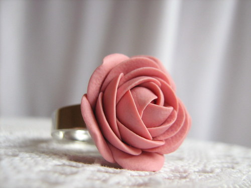 Old rose, prsten — foto 3