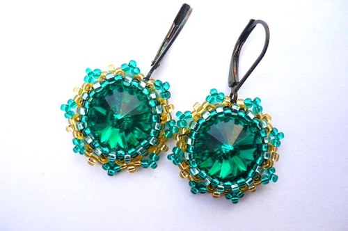 Zelené - swarovski — foto 2
