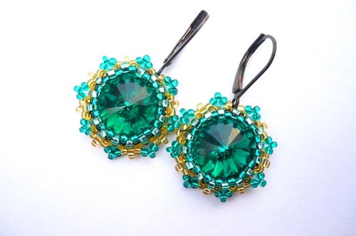 Zelené - swarovski — foto 3