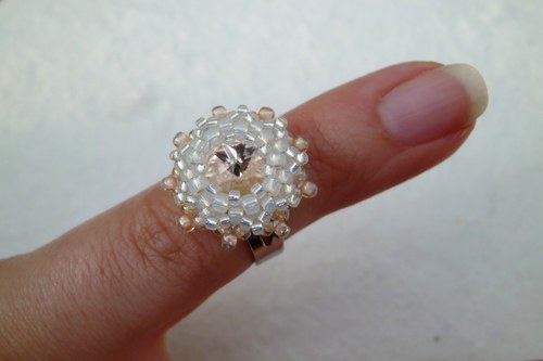 Swarovski prstýnek "Apricot" dětský! — foto 3