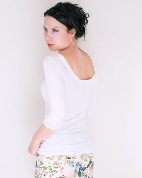 Dámské tričko bílé — foto 2