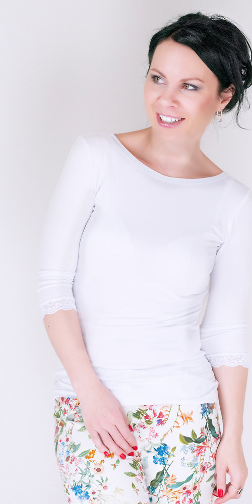 Dámské tričko bílé — foto 4