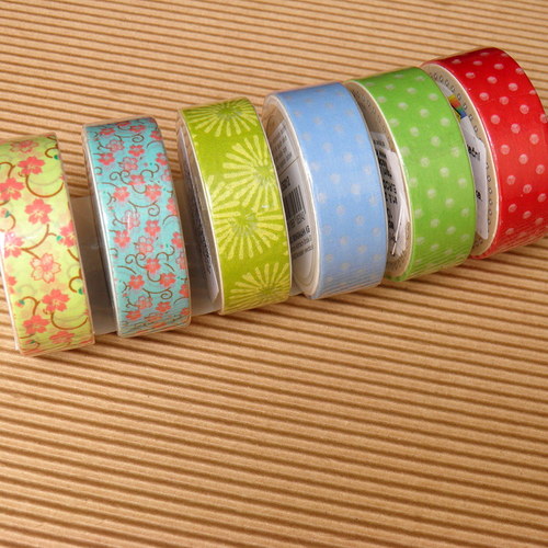 Washi páska červená puntík — foto 2