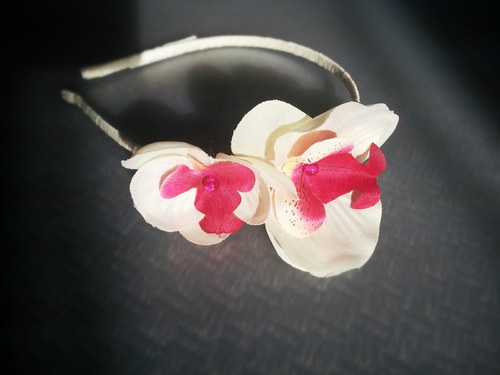 Prostě orchidej II...čelenka — foto 2