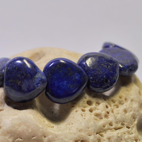 LA224/3 Lapis lazuli - srdce 13mm — foto 5