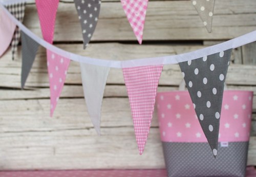 Praporky "Pink & Grey" — foto 3