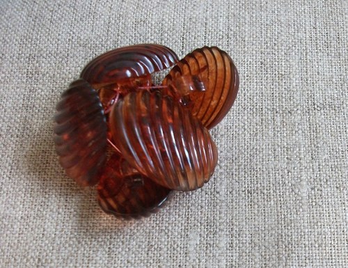 Skleněné knoflíky - 6 ks — foto 2