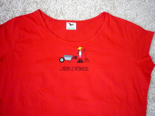 Tričko XXL "Jsem z vesnice" — foto 2