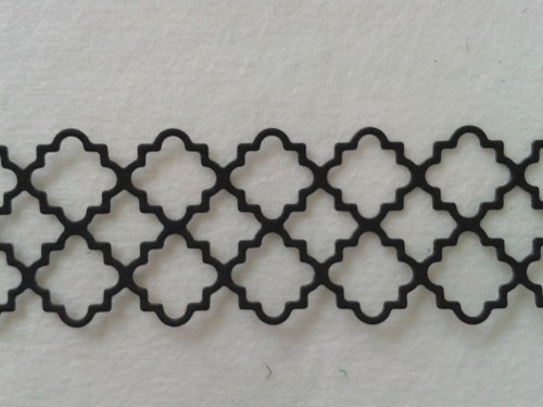 Bordura - Tessatina - černá — foto 2