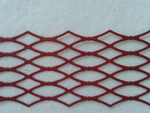 Bordura - Trellis - červená — foto 2