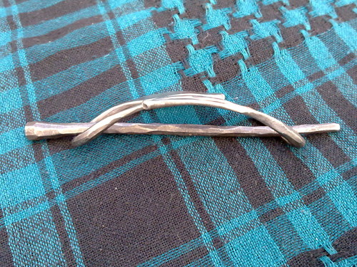 Kovaná spona do vlasů — foto 3