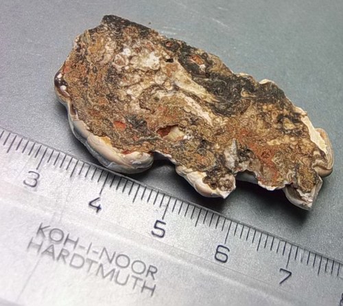 Chalcedonová růže (hadí achát) D617 — foto 2